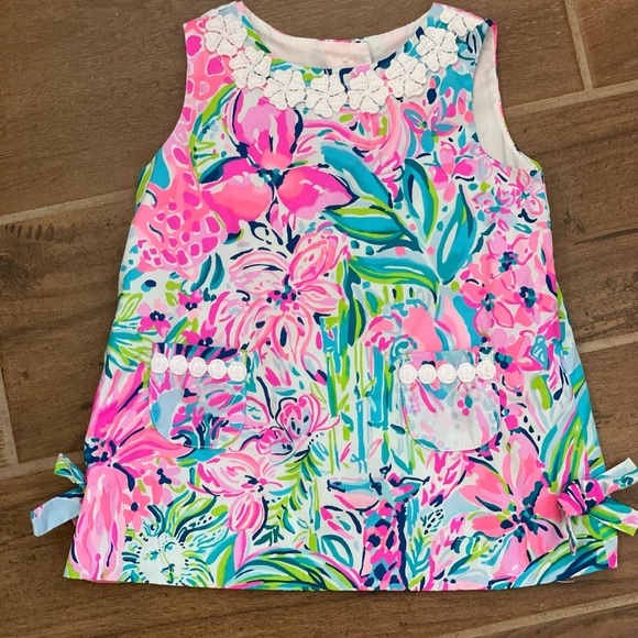 Lilly Pulitzer - Baby 6-12 Months Tropical Shift Dress with Bloomers - Picture 11 of 14